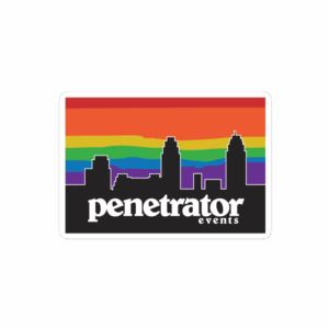 Penetrator Pride Sticker 4 inch Rectangle