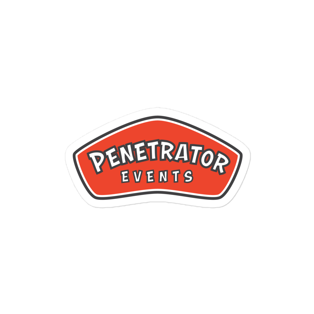 Penetrator Events sticker 4 inch