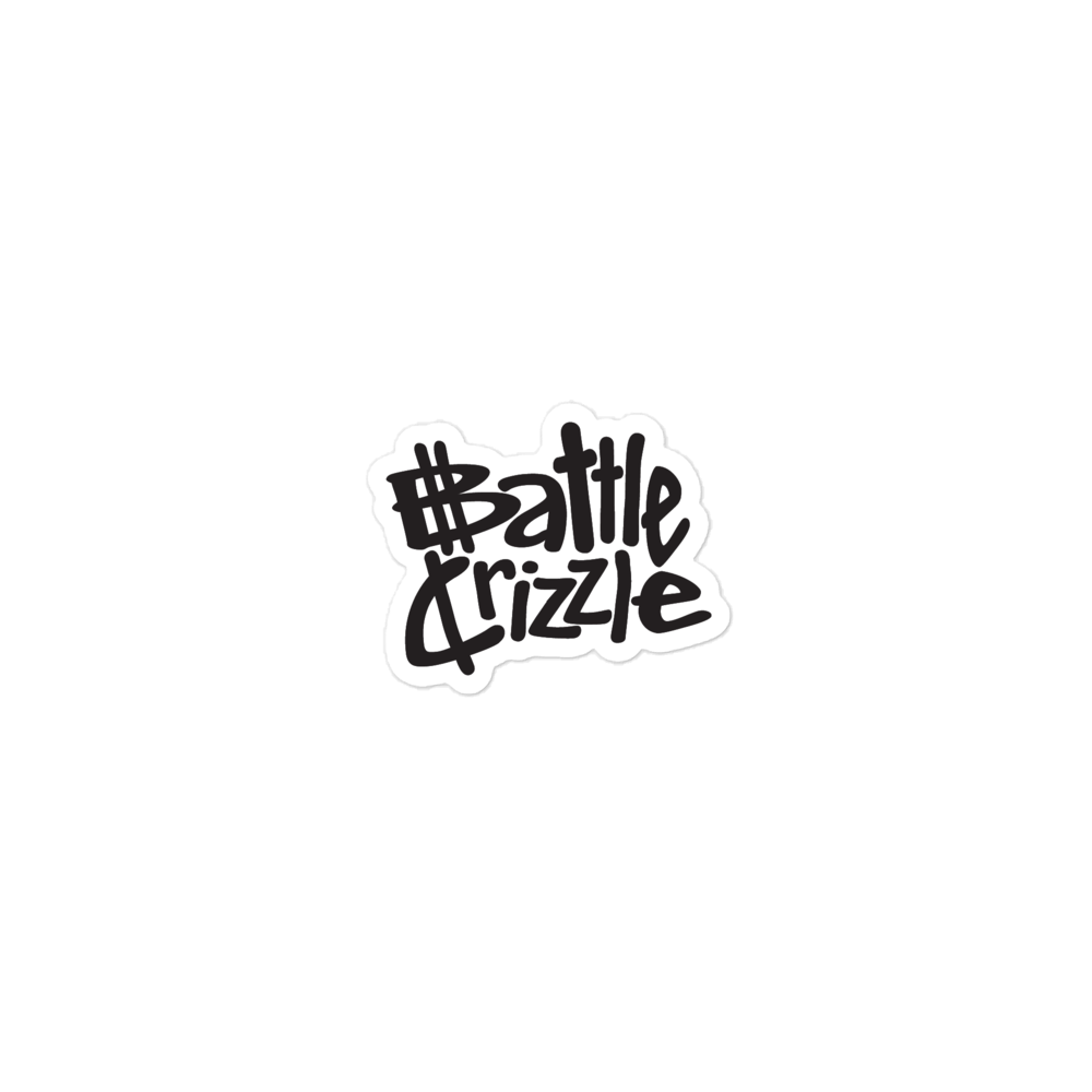 Battle Crizzle money sticker 4 inch