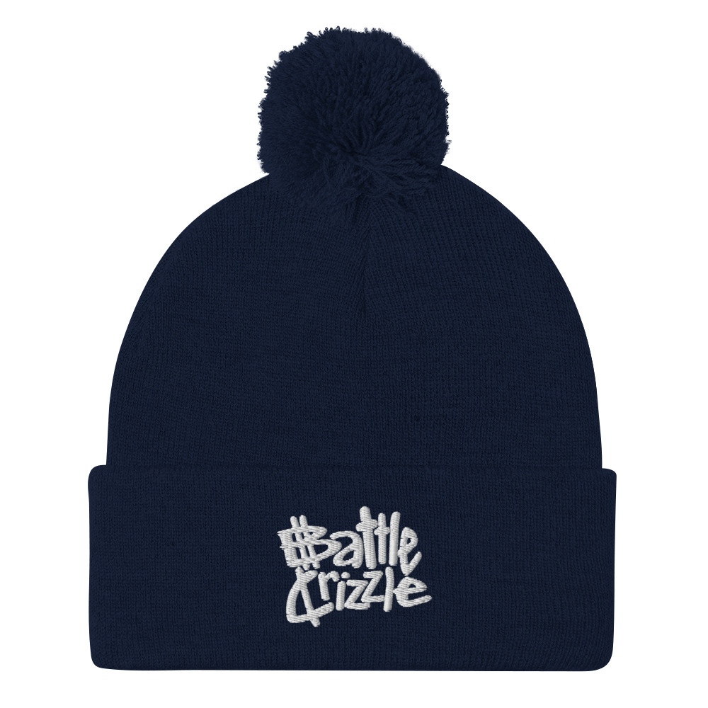 Battle Crizzle Pom-Pom Beanie - Image 3