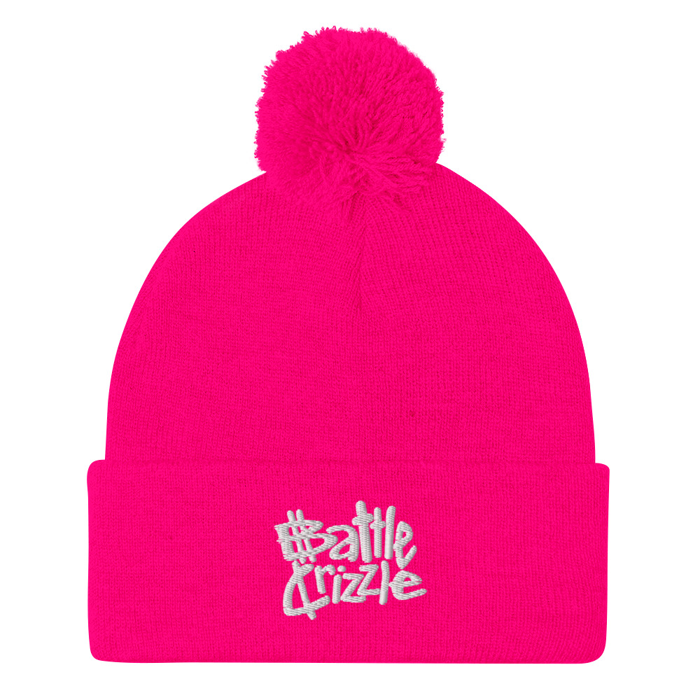 Battle Crizzle Pom-Pom Beanie - Image 9