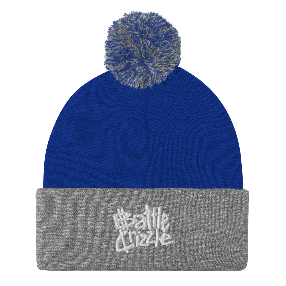 Battle Crizzle Pom-Pom Beanie - Image 4